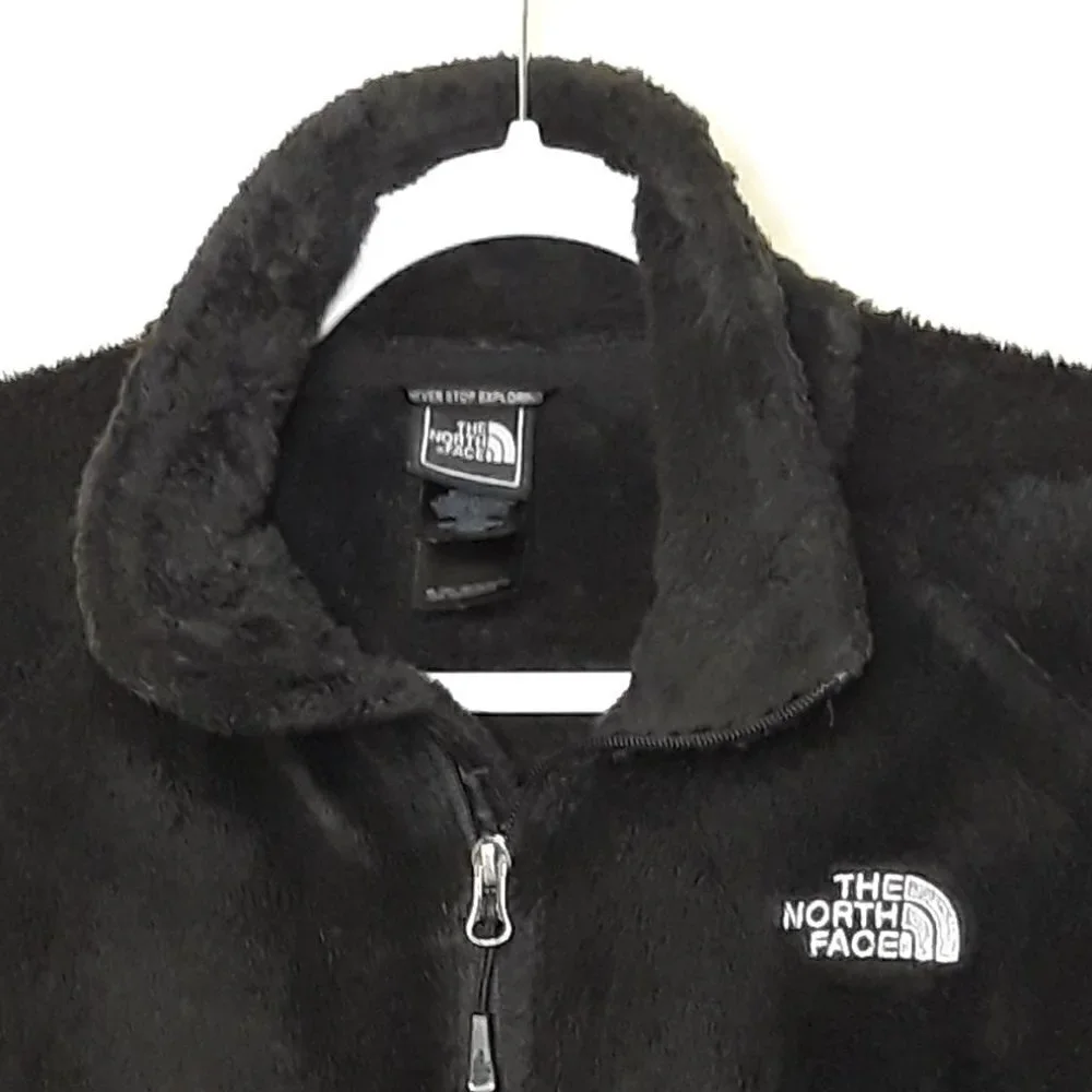 The North Face Black Osito Fleece Full-Zip Jacket M Outdoors Hiking